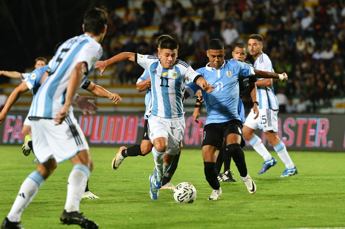 Argentina y Uruguay jugaron un partidazo.