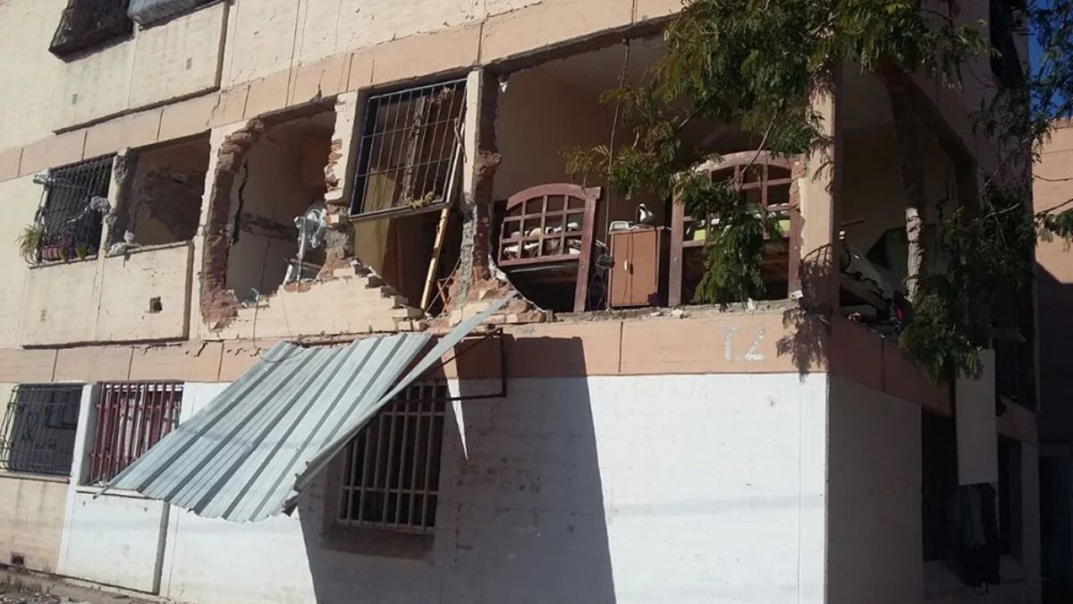 Así quedaron las torres después de la explosión de 2017. Así quedaron las torres después de la explosión de 2017.