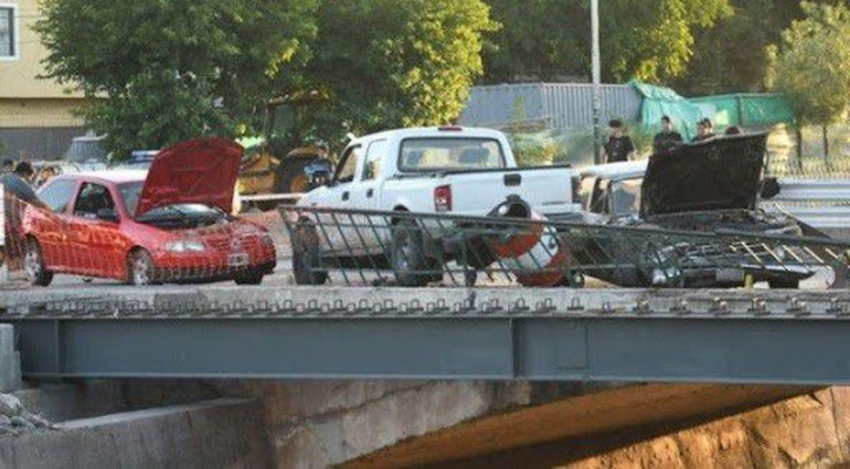 Los vehículos que participaron de la tragedia de los hermanitos Kruk.