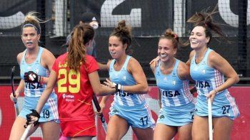 Las Leonas cerraron la serie de amistosos frente a España con una nueva victoria