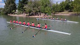 La Regata Internacional Vendimia dio un gran espectáculo en el Lago