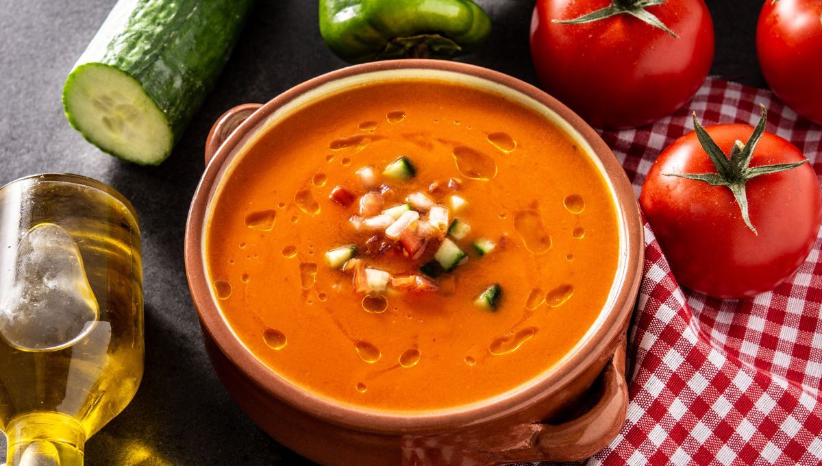 Prepara Un Delicioso Gazpacho Como El De Mujeres Al Borde De Un Ataque