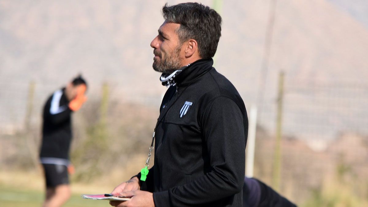 Diego Pozo está conforme con el trabajo. Foto: gentileza Prensa Gimnasia y Esgrima.