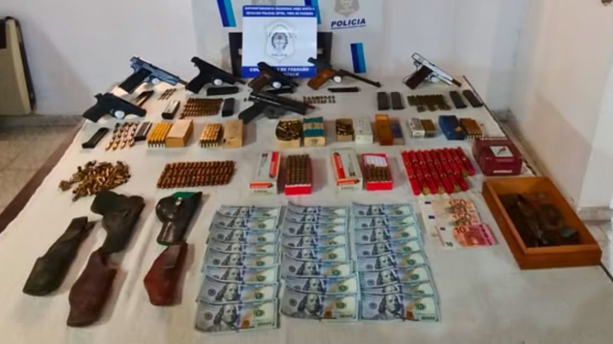 Los elementos que tenían los policías ladrones. Los elementos que tenían los policías ladrones.