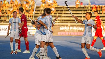 Los Leones vencieron a Bélgica por la Pro League, en Santiago del Estero