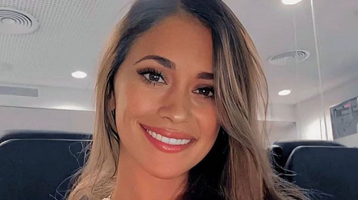  Mundial Qatar 2022: Antonela Roccuzzo se sacó fotos en calcitas desde el gym y explotó todo