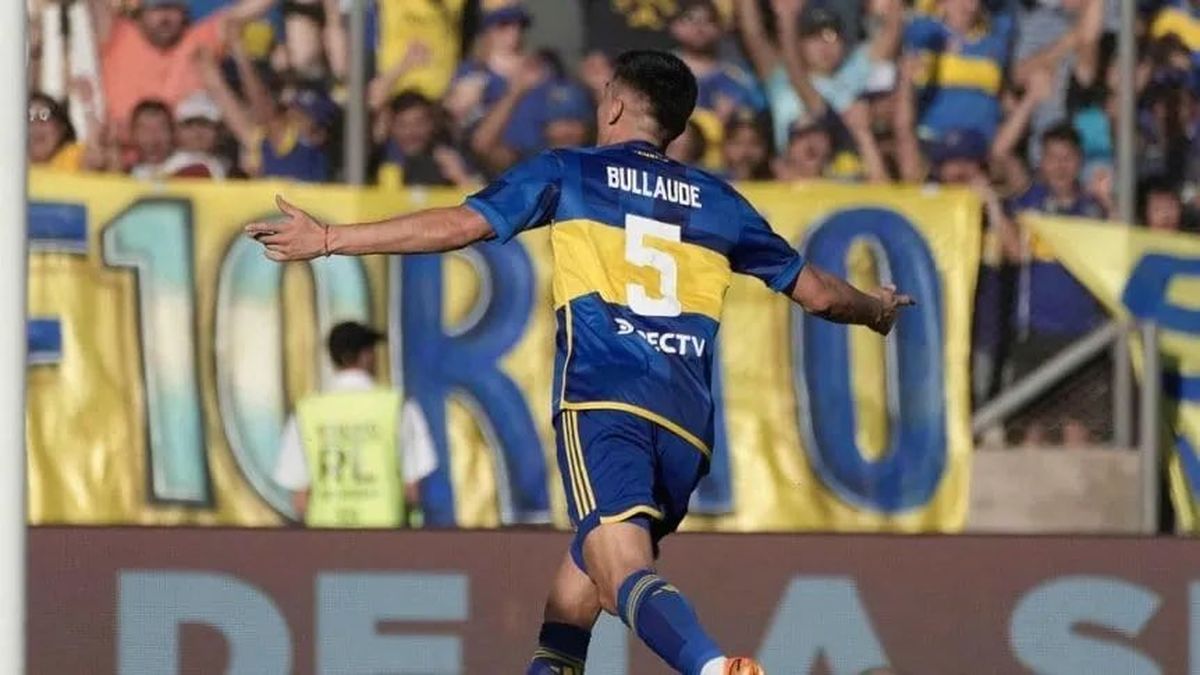 Bullaude jugó 20 partidos con la camiseta de Boca y marcó un gol. Bullaude jugó 20 partidos con la camiseta de Boca y marcó un gol.
