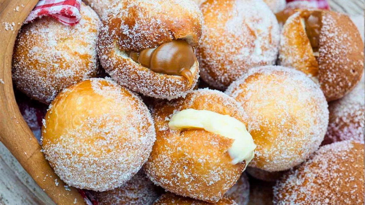 Receta de Bolitas de fraile: con 8 ingredientes y rellenas de ¿dulce de leche o crema pastelera?