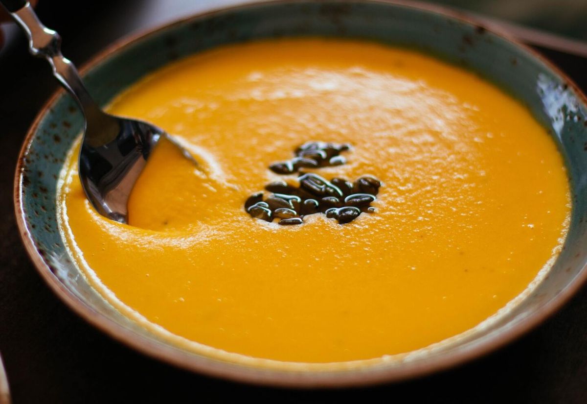 Beneficio de tomar sopa de zapallo.