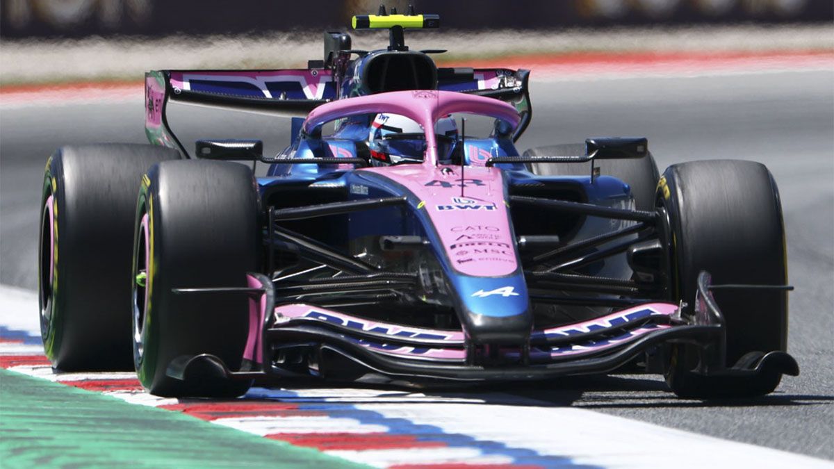 Colapinto tuvo un buen desempeño en el GP de Barcelona.