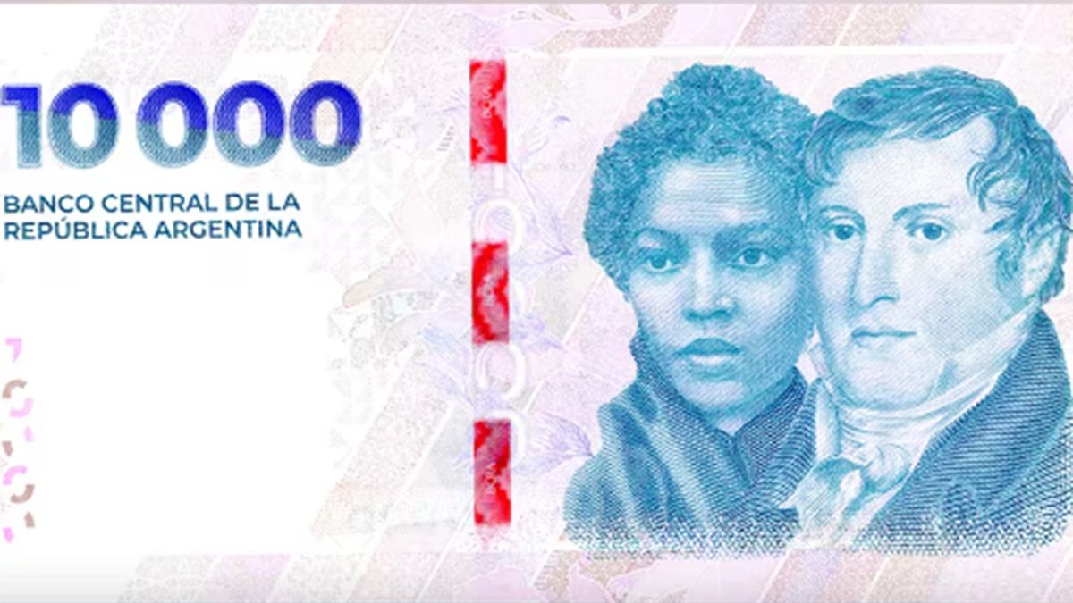 El billete de $10.000 generó muchos memes en las redes.