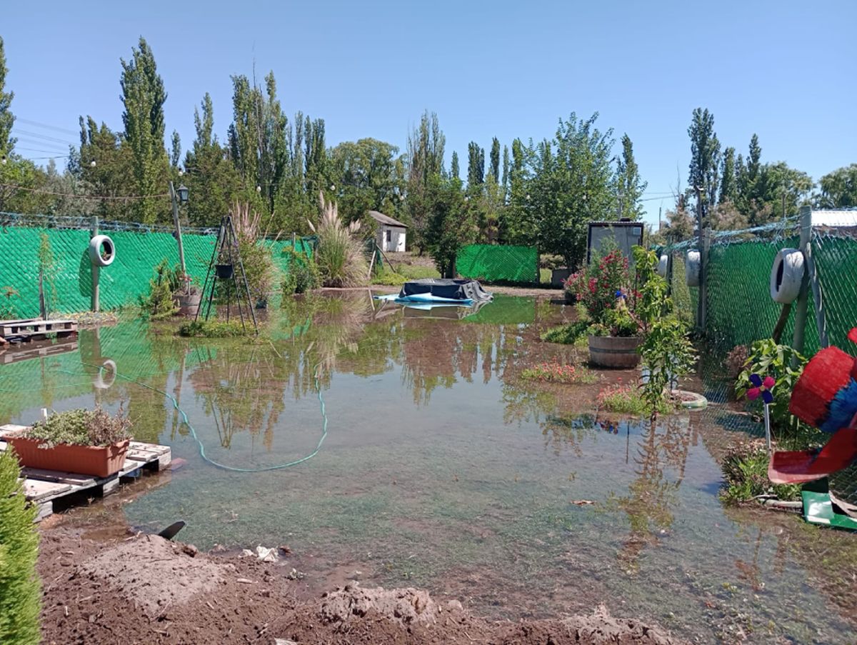 Los vecinos de San Roque se inundaron en enero por el crecimiento de los caudales