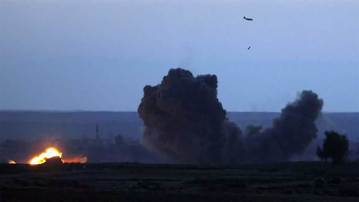 Según Estados Unidos, el primer bombardeo de Biden fue en respuesta a milicias respaldas por Irán en el este de Siria y como respuesta a un ataque en Irak. Foto: Gentileza AFP.