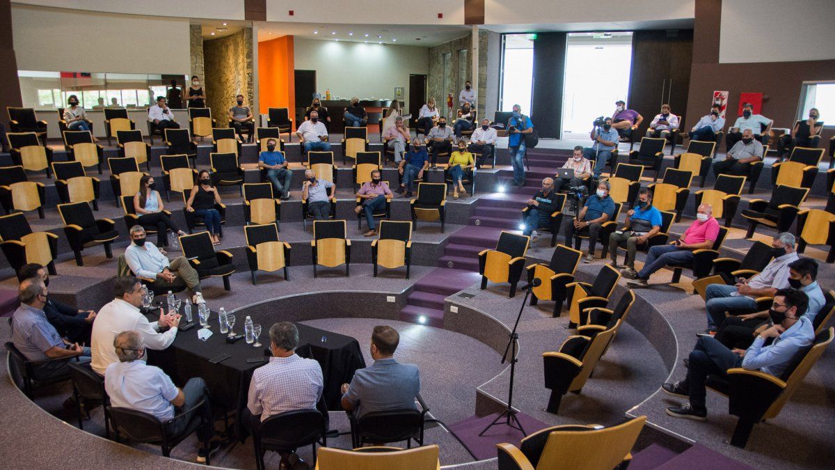 Firmaron en San Martín créditos para cosecha con una decena de bodegas. El objetivo es tonificar el precio. El valor referencia es de $20 para uvas básicas destinadas a mosto