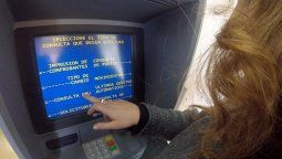 Coronavirus: bancos aumentaron hasta $30.000 el límite de extracción en cajeros