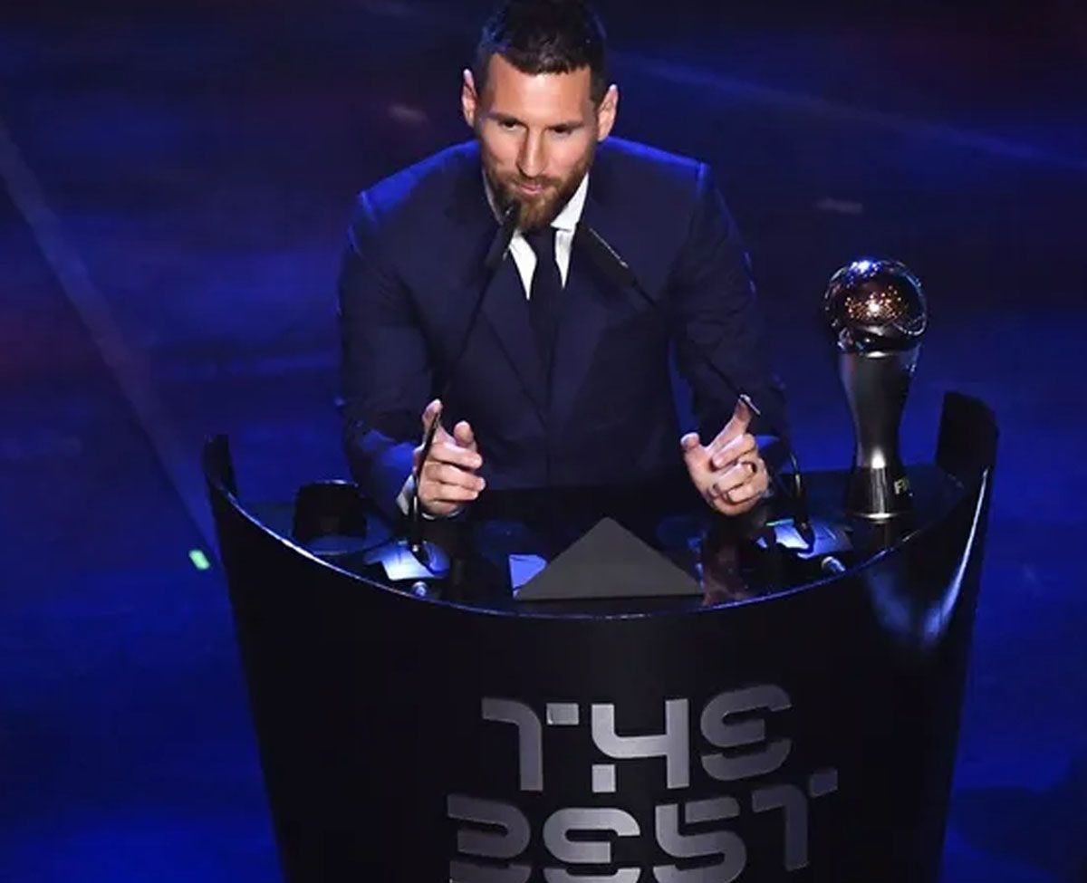 Messi puede ganar el premio The Best de la FIFA por tercera vez Messi puede ganar el premio The Best de la FIFA por tercera vez