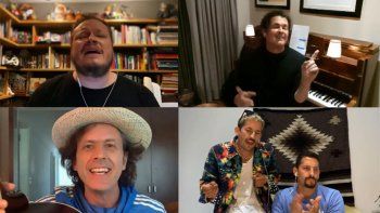 Estrellas de la canción latina se unieron para cantar Color Esperanza y recaudar fondos