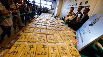 Incautación récord en China de cocaína procedente de Sudamérica