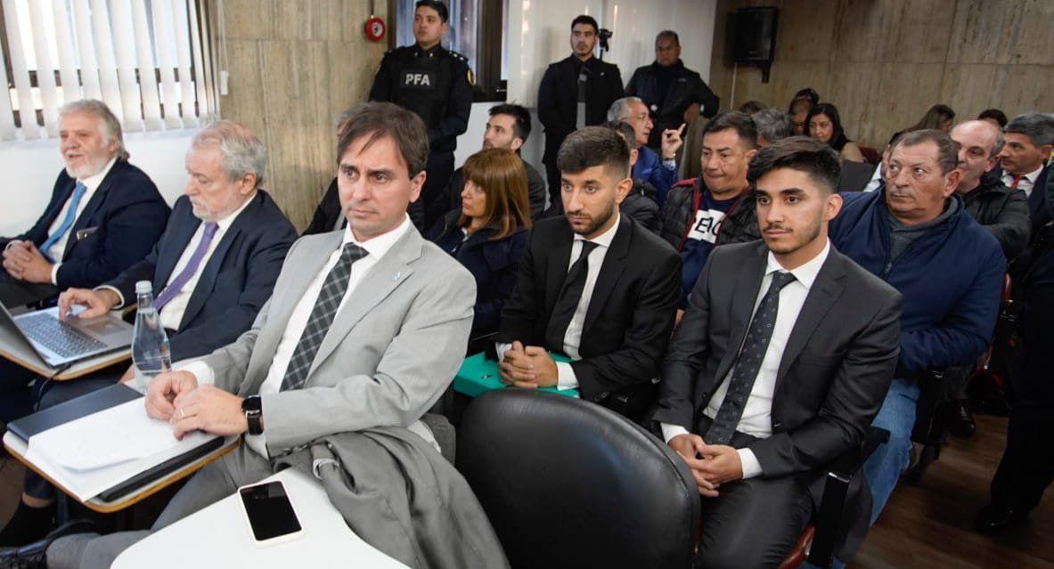 El cuerpo de abogados de la familia Bento. Foto: Axel Lloret.