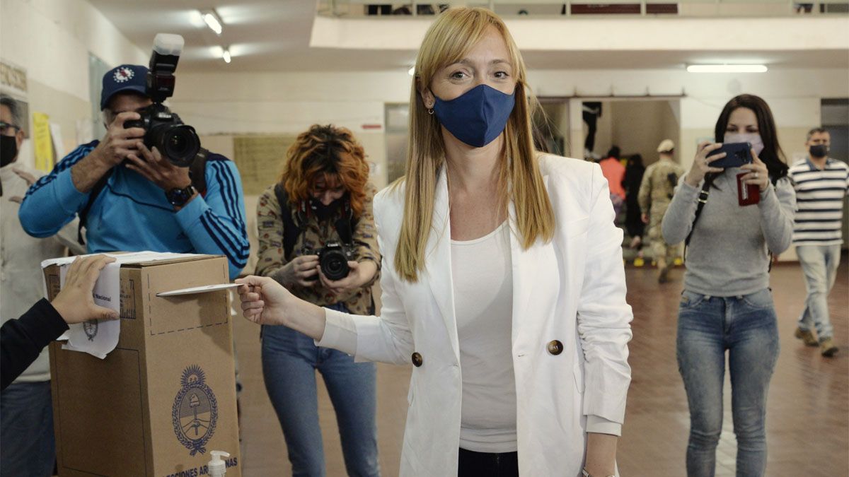 Anabel Fernández Sagasti encabezó la lista de senadores nacionales del fFente de Todos en las PASO 2021