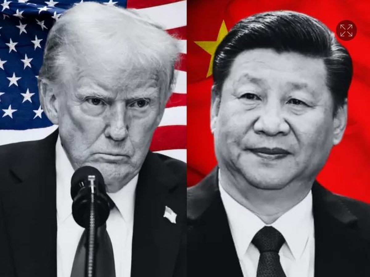 Los presidentes de Estados Unidos y de China: Donald Trump y Xi Jinping Los presidentes de Estados Unidos y de China: Donald Trump y Xi Jinping