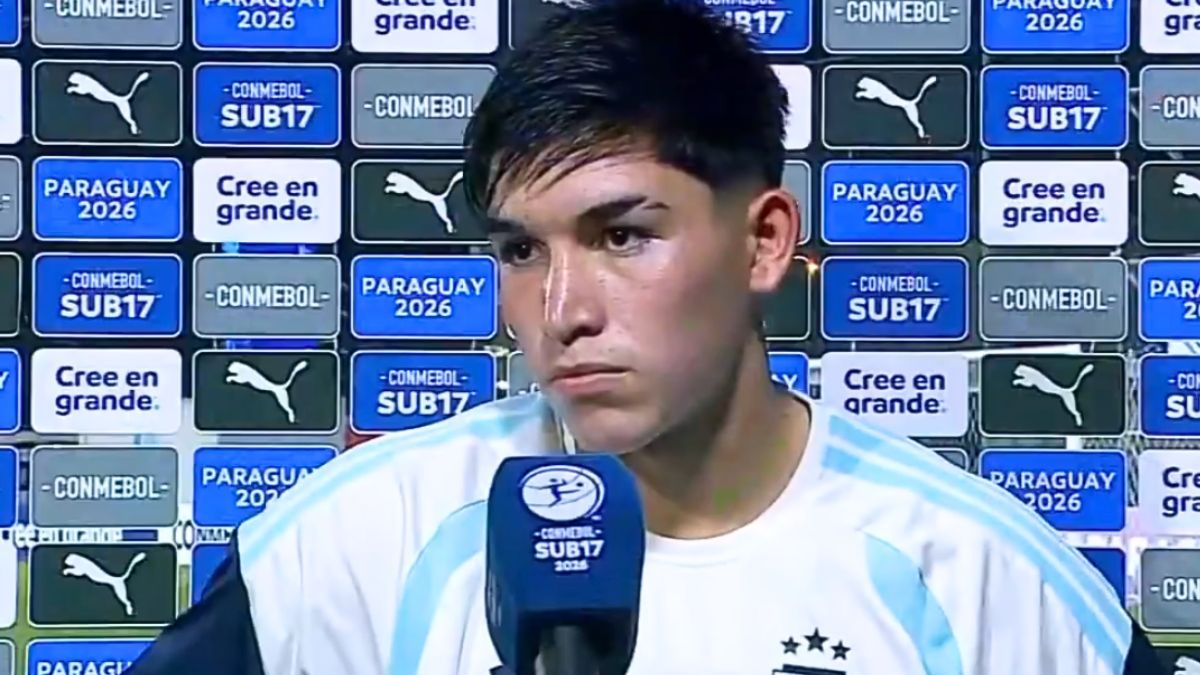 Julio Coria se diculpó por su desafortunada frase emitida luego de caer con Colombia en la final del Sudamericano Sub 17.