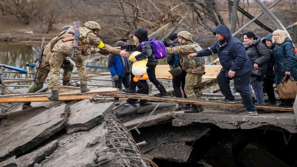 La recuperación de los corredores humanitarios, base de negociaciones entre Ucrania y Rusia.