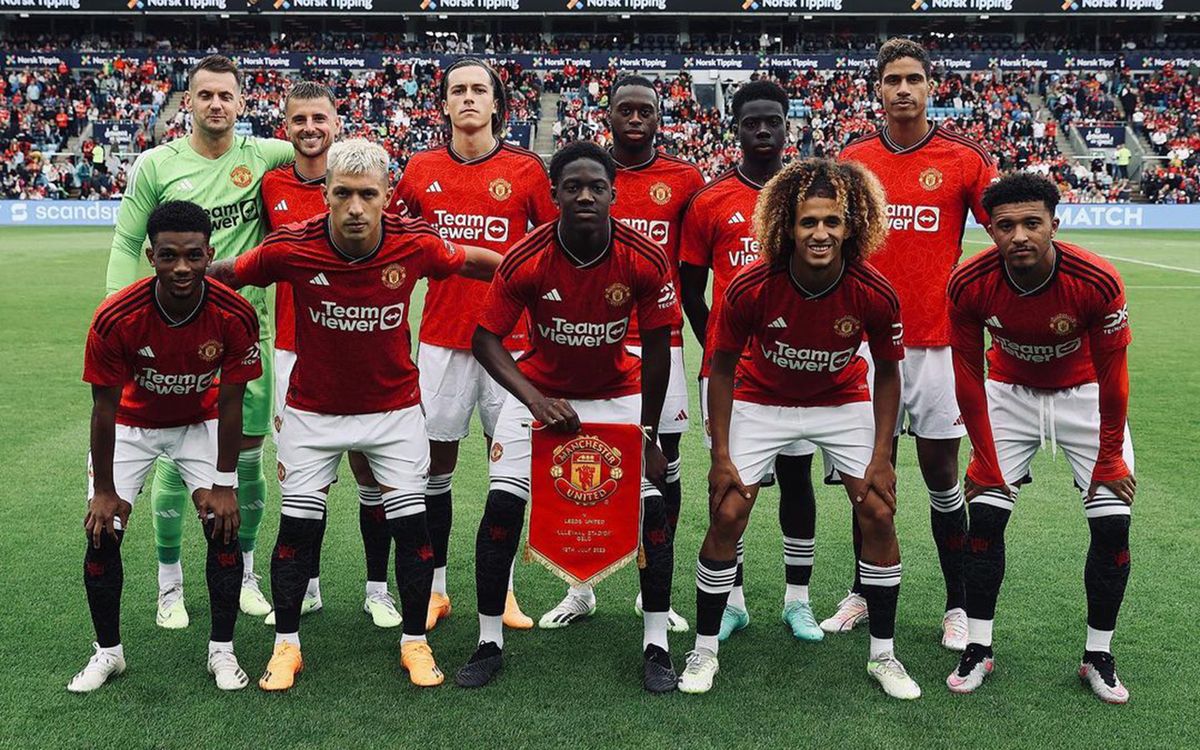 Los titulares del Manchester United en Oslo Los titulares del Manchester United en Oslo