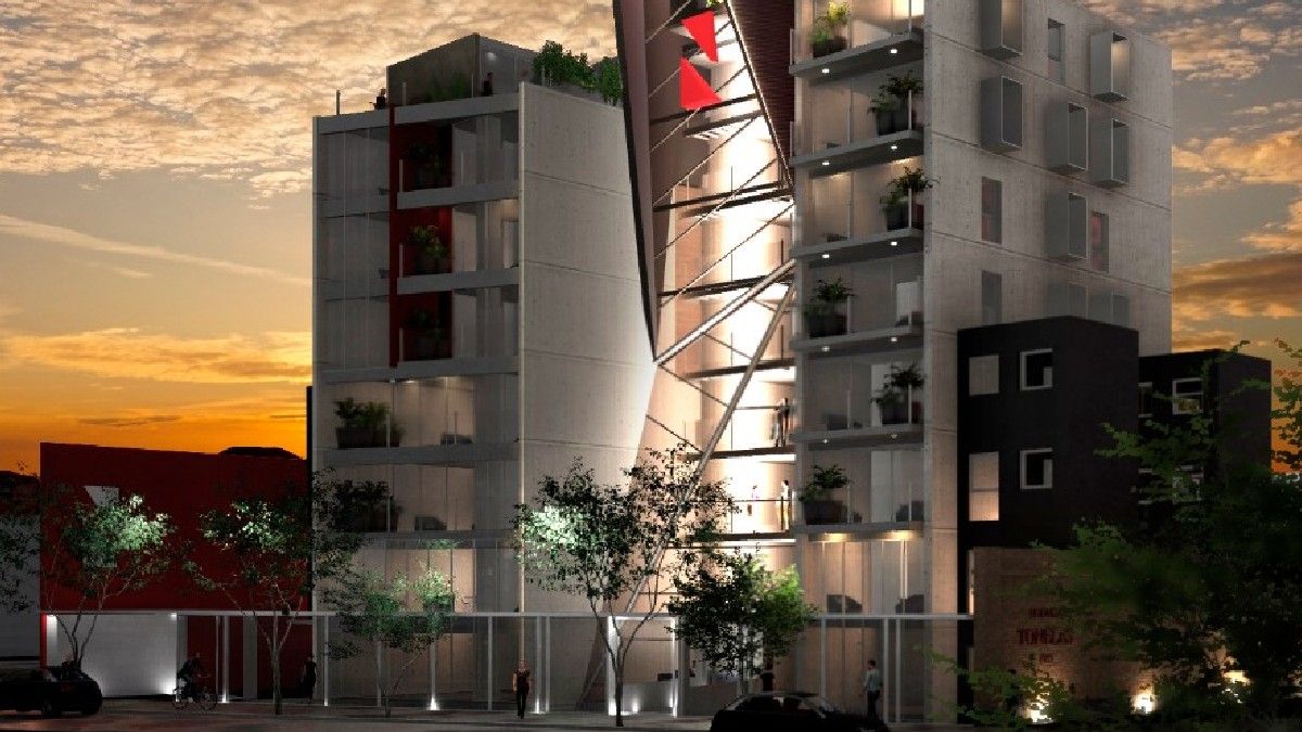 Así se proyecta el primer edificio que se anotó para recibir fondos provenientes del blanqueo en Mendoza.