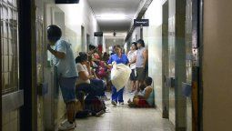 Olla popular en el hospital San Roque. en defensa de la Salud Pública