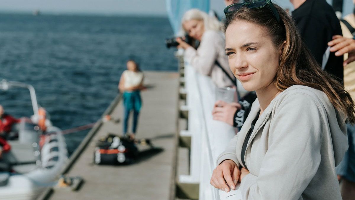 La actriz Sonia Mietielica es Ania en la película de Netflix.