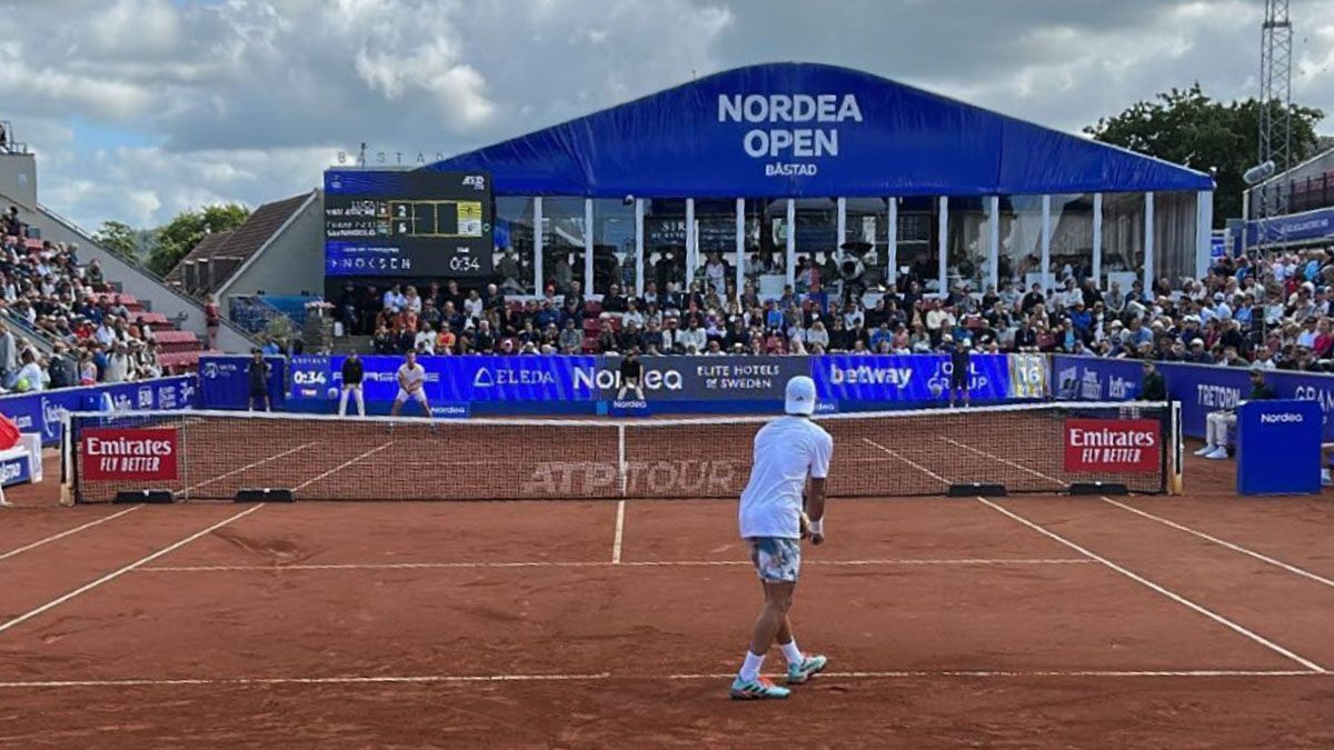 Francisco Cerúndolo dio el primer paso en el ATP de Bastad Francisco Cerúndolo dio el primer paso en el ATP de Bastad