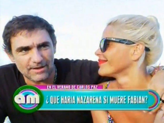 Video premonitorio: ¿Que haría Nazarena Vélez si muere Fabián?