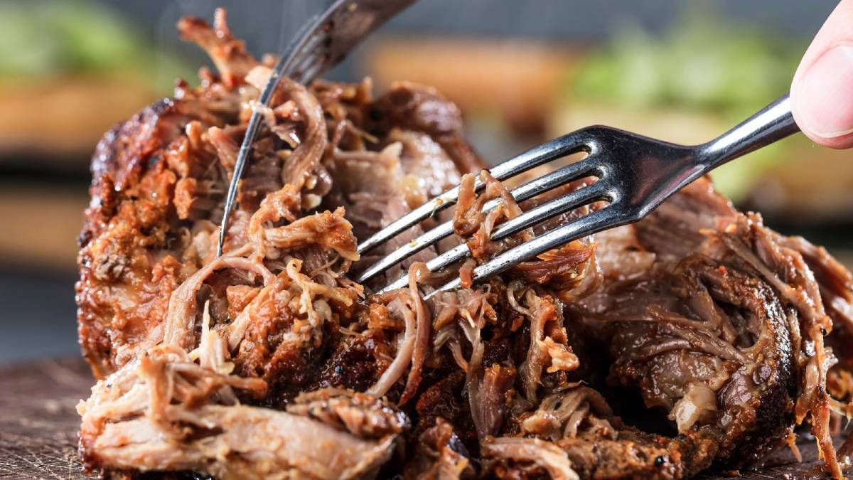 Recetas: bondiola de cerdo mechada al horno. Foto: gentileza Clarín.
