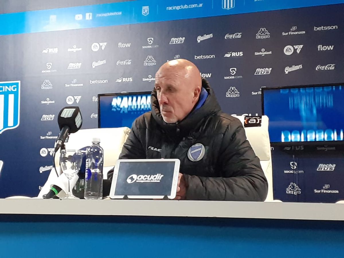 Daniel Oldrá dijo que es el responsable de la derrota de Godoy Cruz ante Racing.