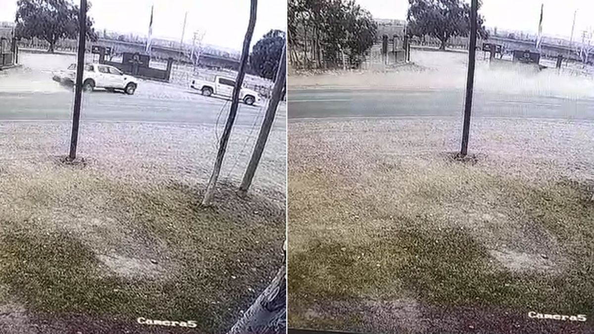 Las imágenes del accidente ocurrido en ruta 14 terminó con la vida de una mujer de 14 años.