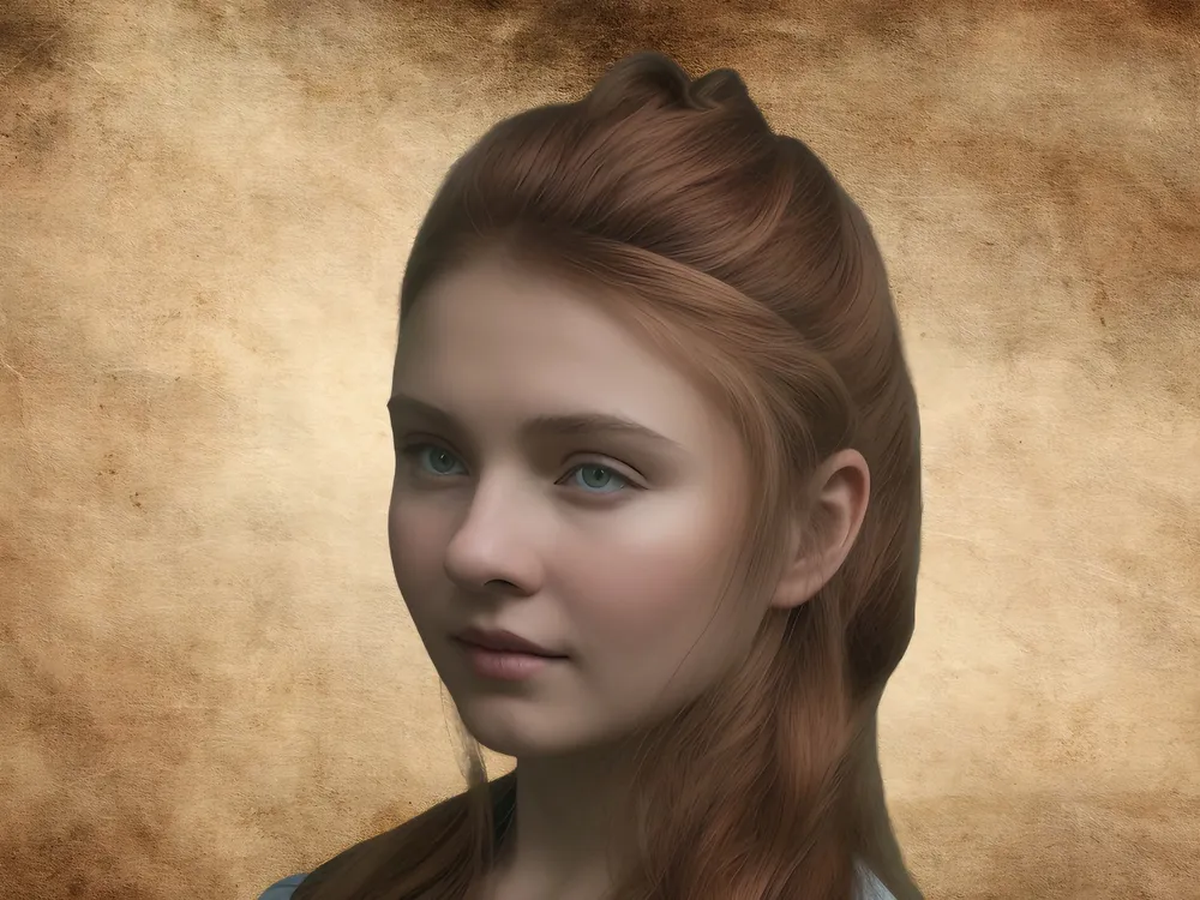 La representación demuestra que la mujer era hermosa. La representación demuestra que la mujer era hermosa.