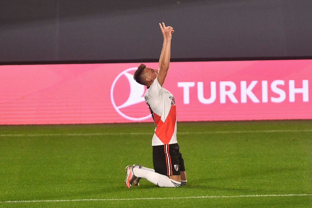 River ganó, goleó y gustó ante Unión