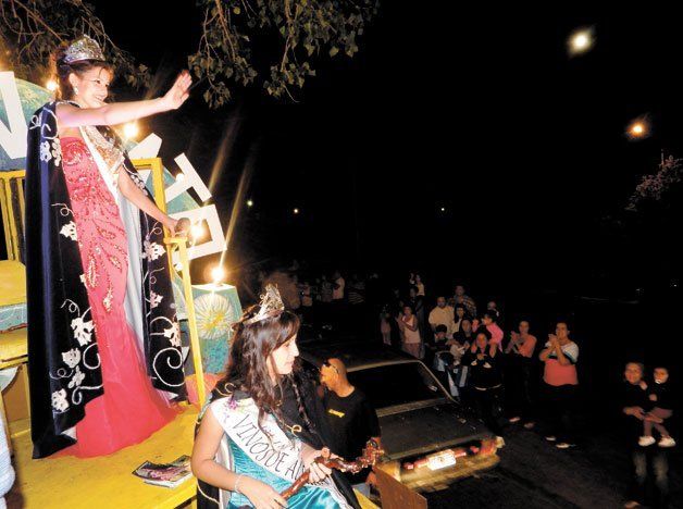 El regreso de la virreina a su Tupungato natal fue mágico