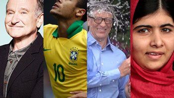 El Ice bucket, el Mundial, el ébola, Robin Williams...2014 en menos de dos minutos