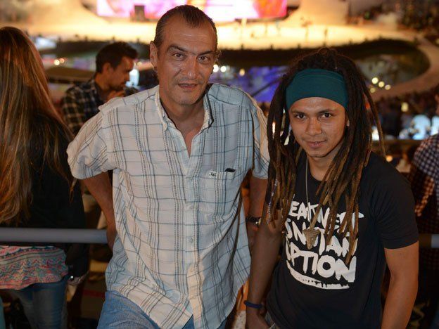 El rock en la última repe de Vendimia también cautivó al colombiano Juan