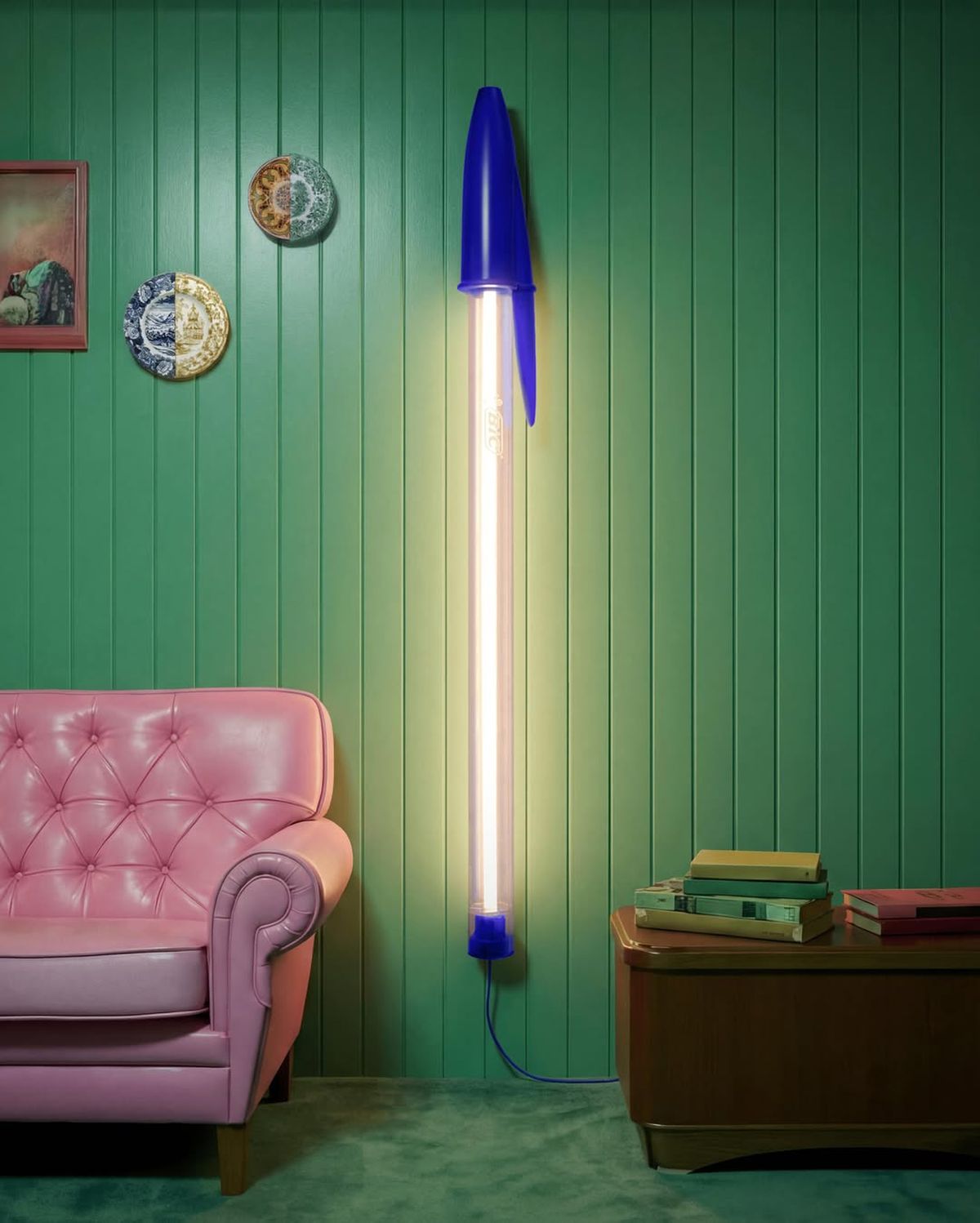 Una lámpara genial que se llevó todas las miradas en Francia. Una lámpara genial que se llevó todas las miradas en Francia. 