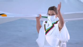 Paula Pareto, protagonista de la ceremonia inaugural