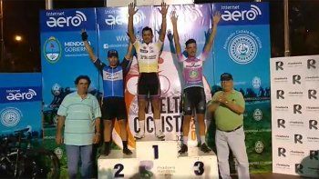 Mauricio Páez se quedó con la malla líder de la 44ª Vuelta de Mendoza