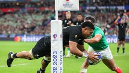 Los All Blacks batieron a Irlanda y jugarán con Los Pumas en semifinales del Mundial de Rugby 2023