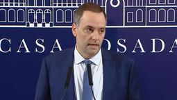 Manuel Adorni, vocero de la Presidencia de la Nación.