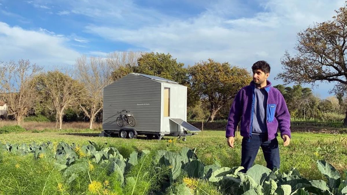 El arquitecto e ingeniero italiano que vive en una casa de 9m2.