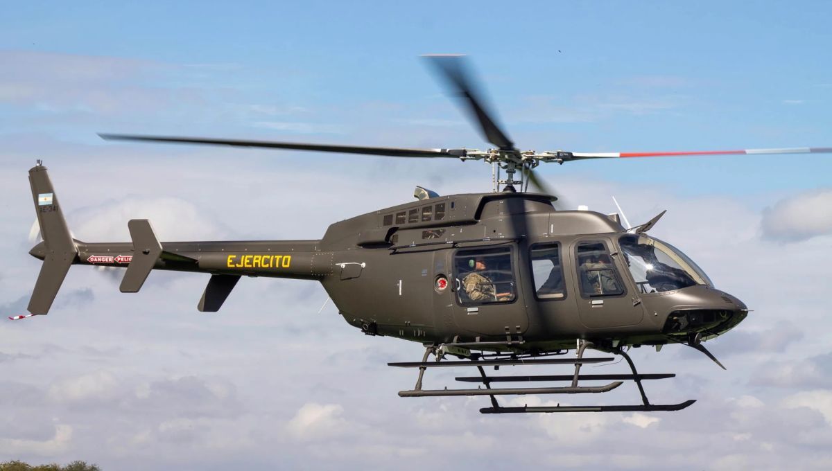 El ejército de Argentina recibe los primeros helicópteros Bell 407GXi y moderniza su flota de alta montaña