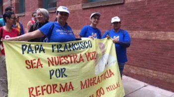 Una mendocina que reclama por los inmigrantes fue invitada a desayunar con el Papa y Obama