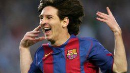 Se cumplen 10 años del primer gol de Messi con el Barcelona